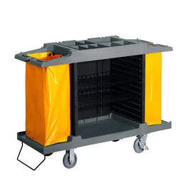 Heavy Duty Large Multi-functional Service Cart, Hotel Service Cart